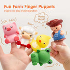 Tots and Mom Train Set with Farm Animals