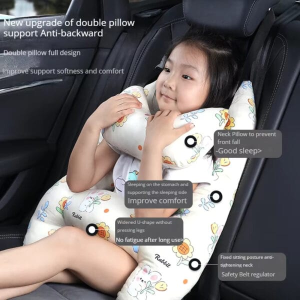 H-Shape – Kids Car Travel Pillow